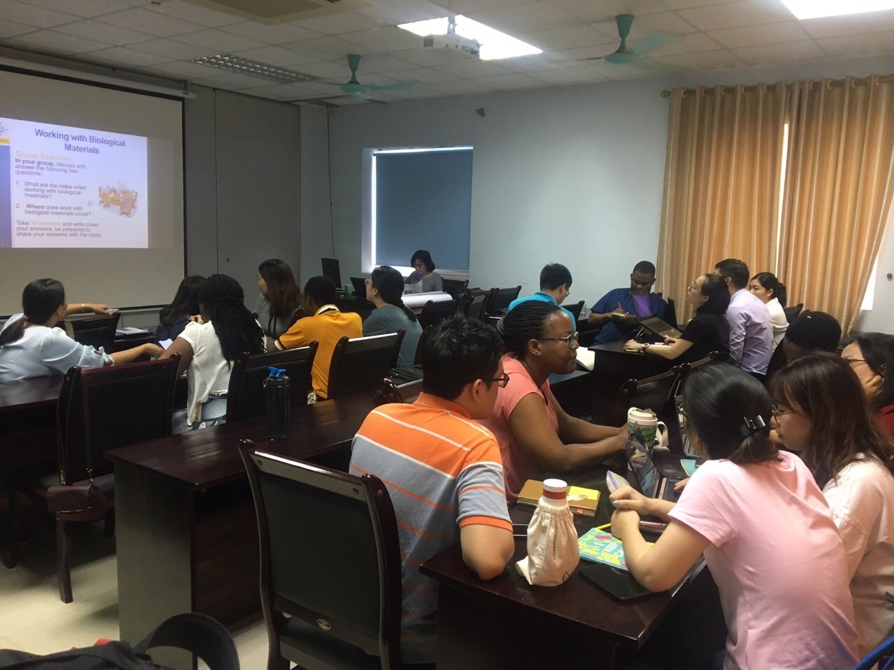 Biorisk Management (BRM) is introduced for international students at Hanoi Medical University