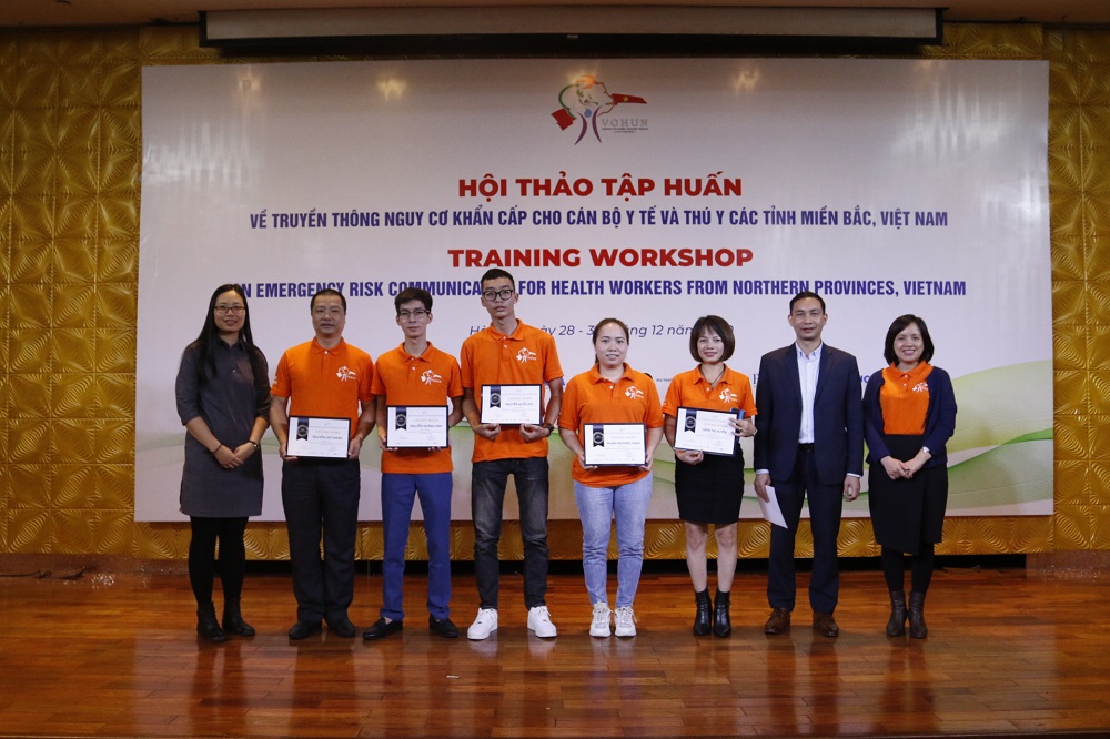 Hội thảo tập huấn về Truyền thông nguy cơ khẩn cấp cho Cán bộ y tế và Thú y các tỉnh phía Bắc, Việt Nam 5