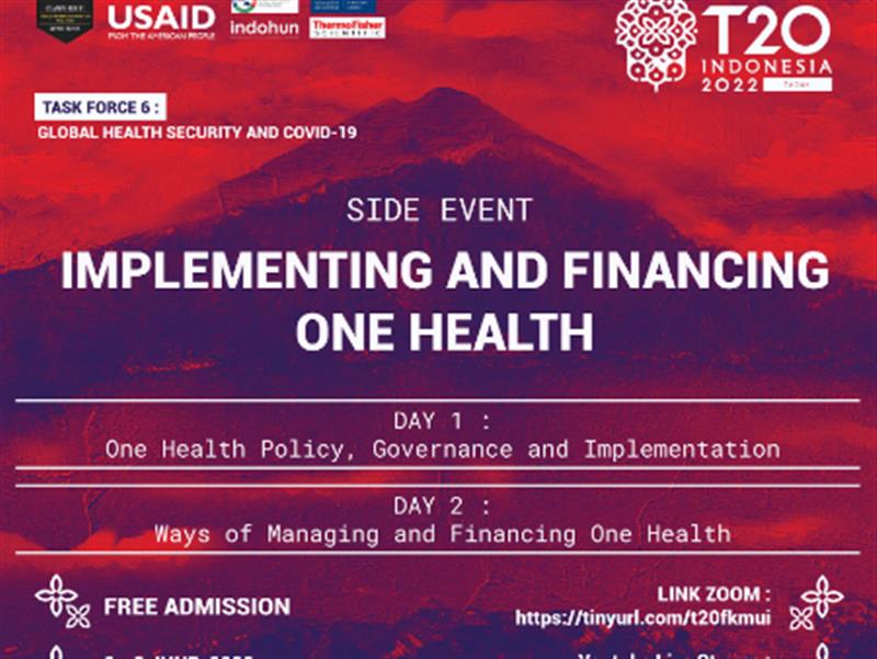 Prevention and Preparedness Based on The One Health Approach to Address Threats at The Human-Animal- Environment Interface