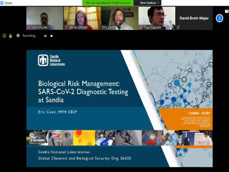 Remote Biorisk Management case-based learning on Covid-19 pandemic, the perspective of One Health Students and experts.