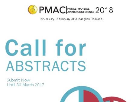 PMAC 2018 – CALL FOR ABSTRACT