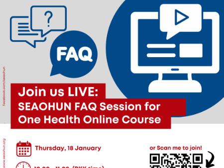 Join our LIVE #SEAOHUN FAQ Session: One Health Online Course Development Call